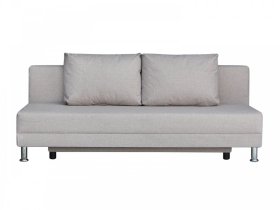 Диван Комфорт Лайт без подлокотников 2 подушки кэмел в Кургане - kurgan.mebel-tymen.ru | фото