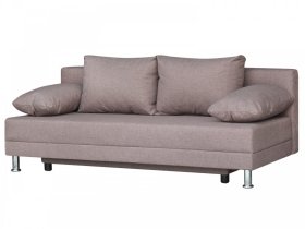 Диван Комфорт без подлокотников 4 подушки латте в Кургане - kurgan.mebel-tymen.ru | фото