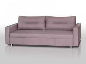 Диван Комфорт с прямыми подлокотниками латте в Кургане - kurgan.mebel-tymen.ru | фото