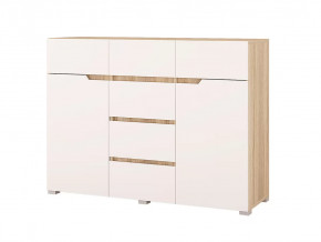 Комод Анталия 1200 Сонома-Белый софт в Кургане - kurgan.mebel-tymen.ru | фото