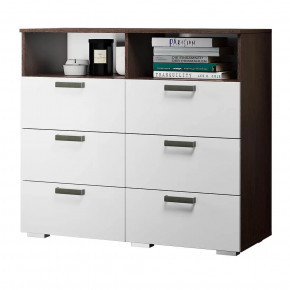 Комод Азаро венге/белый глянец в Кургане - kurgan.mebel-tymen.ru | фото