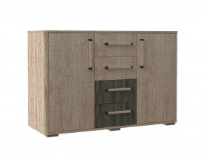 Комод К-3.0 ВЕРСАЛЬ-2 Дуб баррик/Ясень анкор/Белый в Кургане - kurgan.mebel-tymen.ru | фото