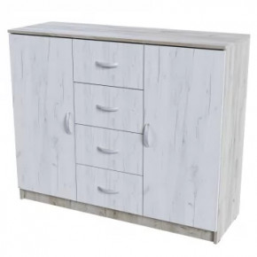 Комод КМ 555-М Спальня Басса Дуб крафт в Кургане - kurgan.mebel-tymen.ru | фото