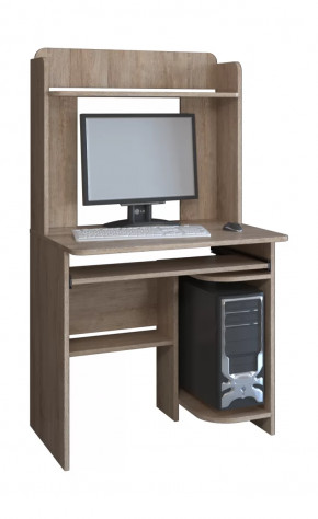 Компьютерный стол КЛ №5.5 Дуб баррик в Кургане - kurgan.mebel-tymen.ru | фото