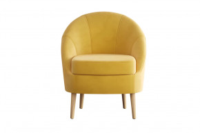 Кресло Комо Модель 005 Велюр Ультра Мустард в Кургане - kurgan.mebel-tymen.ru | фото