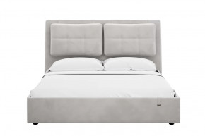 Кровать 1600 Эстер 311 Велюр Ультра Смог в Кургане - kurgan.mebel-tymen.ru | фото