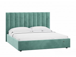 Кровать 1800 Ингрид 312 Велюр Ультра Минт в Кургане - kurgan.mebel-tymen.ru | фото