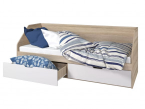 Кровать 800 2 ящика Анталия Белый в Кургане - kurgan.mebel-tymen.ru | фото