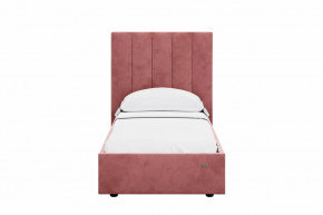 Кровать 900 Ингрид 312 Велюр Ультра коралл в Кургане - kurgan.mebel-tymen.ru | фото