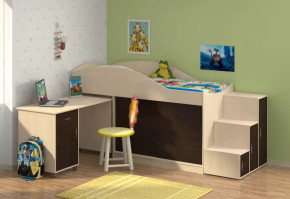 Кровать-чердак Дюймовочка-3 в Кургане - kurgan.mebel-tymen.ru | фото