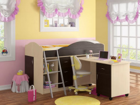 Кровать-чердак Дюймовочка-5.2 в Кургане - kurgan.mebel-tymen.ru | фото