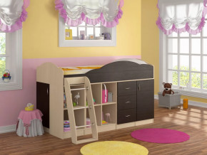 Кровать-чердак Дюймовочка-5.4 в Кургане - kurgan.mebel-tymen.ru | фото