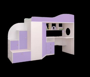 Кровать-чердак Кадет 1 Ярофф в Кургане - kurgan.mebel-tymen.ru | фото