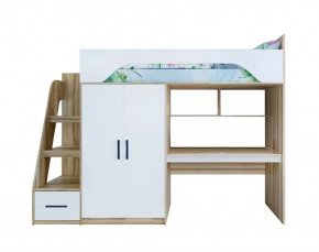 Кровать-чердак Тея Ясень Ярофф в Кургане - kurgan.mebel-tymen.ru | фото