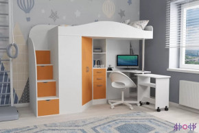 Кровать-чердак Юниор 4 Ярофф в Кургане - kurgan.mebel-tymen.ru | фото
