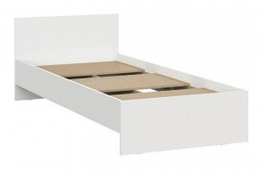 Кровать  Денвер 0,9х2,0 SAFE Белый в Кургане - kurgan.mebel-tymen.ru | фото