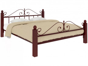 Кровать Диана Lux plus коричневая в Кургане - kurgan.mebel-tymen.ru | фото