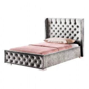 Кровать Франческа 1,2м под подъемный механизм Графит в Кургане - kurgan.mebel-tymen.ru | фото