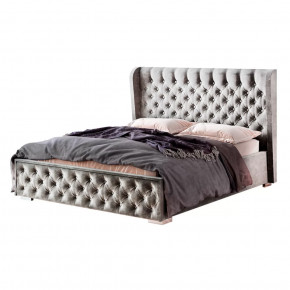 Кровать Франческа 1,6м под подъемный механизм Графит в Кургане - kurgan.mebel-tymen.ru | фото