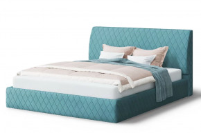 Кровать Хилтон, 2000*1200 мм, бирюзовый в Кургане - kurgan.mebel-tymen.ru | фото