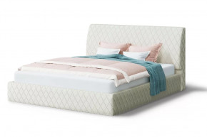 Кровать Хилтон, 2000*1200 мм, серо-белый в Кургане - kurgan.mebel-tymen.ru | фото