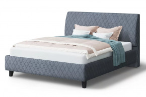 Кровать Хилтон, 2000*1400 мм, серый в Кургане - kurgan.mebel-tymen.ru | фото