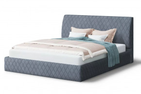 Кровать Хилтон, 2000*1600 мм, серый в Кургане - kurgan.mebel-tymen.ru | фото