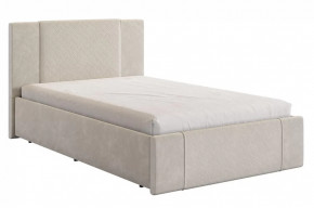 Кровать (каркас) Хлоя 120х200 см крем (велюр) в Кургане - kurgan.mebel-tymen.ru | фото