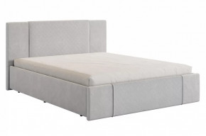 Кровать (каркас) Хлоя 160х200 см галька (велюр) в Кургане - kurgan.mebel-tymen.ru | фото