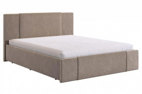 Кровать (каркас) Хлоя 160х200 см латте (велюр) в Кургане - kurgan.mebel-tymen.ru | фото