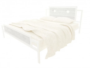 Кровать Инесса Plus белая в Кургане - kurgan.mebel-tymen.ru | фото