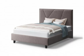 Кровать Ингрид, 1400*2000 мм, на опорах, кофе в Кургане - kurgan.mebel-tymen.ru | фото