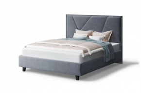 Кровать Ингрид, 1400*2000 мм, на опорах, серый в Кургане - kurgan.mebel-tymen.ru | фото