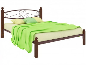 Кровать Каролина Lux коричневая в Кургане - kurgan.mebel-tymen.ru | фото