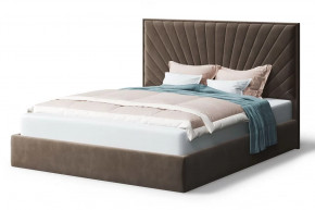 Кровать Леона, 2000*1200 мм, коричневый в Кургане - kurgan.mebel-tymen.ru | фото