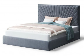 Кровать Леона, 2000*1200 мм, серый в Кургане - kurgan.mebel-tymen.ru | фото