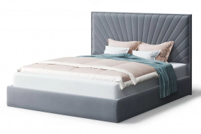 Кровать Леона, 2000*1200 мм, серый в Кургане - kurgan.mebel-tymen.ru | фото