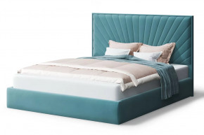 Кровать Леона, 2000*1600 мм, бирюзовый в Кургане - kurgan.mebel-tymen.ru | фото