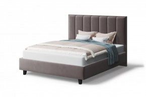 Кровать Лина, 1200*2000 мм, на опорах, кофе в Кургане - kurgan.mebel-tymen.ru | фото