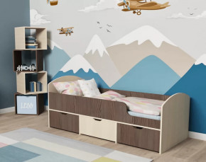 Кровать Малыш Мини Винтерберг, Дуб молочный Ярофф в Кургане - kurgan.mebel-tymen.ru | фото