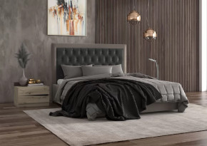 Кровать Мартина с пуговицами 1600 в Кургане - kurgan.mebel-tymen.ru | фото