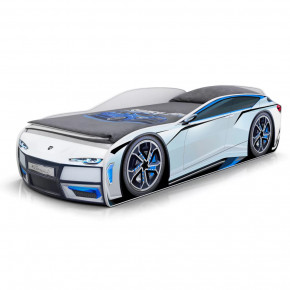 Кровать-машина Little Kiddy с объемным бампером в Кургане - kurgan.mebel-tymen.ru | фото