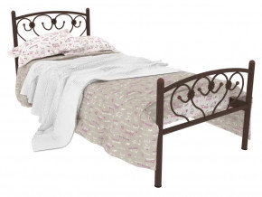 Кровать металлическая Ева Plus коричневая в Кургане - kurgan.mebel-tymen.ru | фото