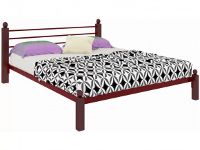 Кровать Милана Lux красная в Кургане - kurgan.mebel-tymen.ru | фото