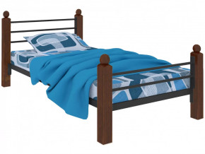 Кровать Милана мини Lux Plus чёрная в Кургане - kurgan.mebel-tymen.ru | фото