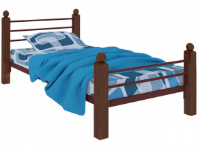 Кровать Милана мини Lux Plus коричневая в Кургане - kurgan.mebel-tymen.ru | фото