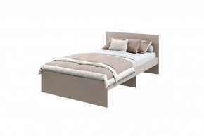 Кровать "МОНА" 2000*1200мм, (без матраса), ЛДСП кашемир (ламели) в Кургане - kurgan.mebel-tymen.ru | фото