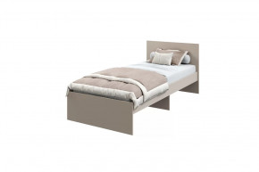 Кровать "МОНА" 2000* 900мм, (без матраса), ЛДСП кашемир (ламели) в Кургане - kurgan.mebel-tymen.ru | фото