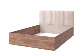 Кровать Тоскана, 1600*2000 мм, дуб табачный, ткань Модус 02 в Кургане - kurgan.mebel-tymen.ru | фото