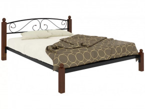 Кровать Вероника Lux чёрная в Кургане - kurgan.mebel-tymen.ru | фото